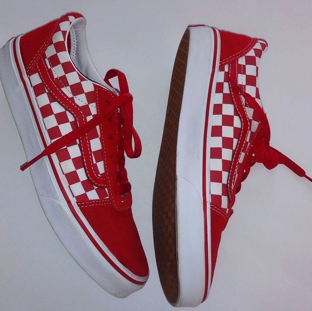 Checkered Vans